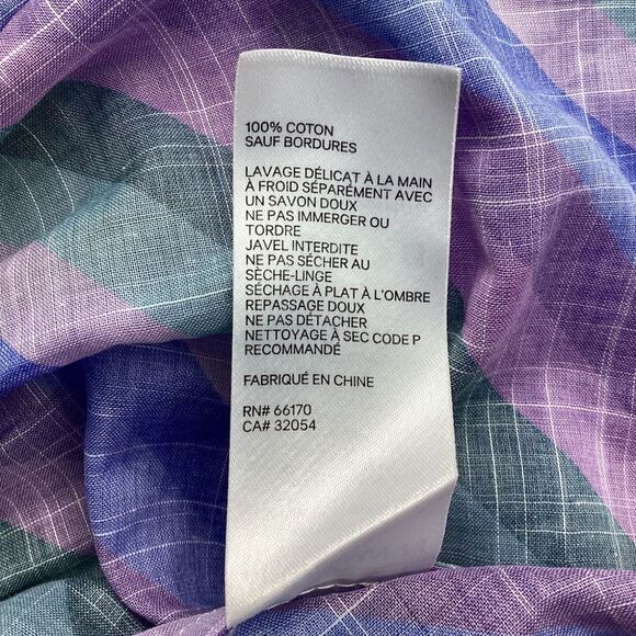 Zimmermann Poppy Frill Wrap Midi Skirt in Blue Cotton - Picture 4 of 5